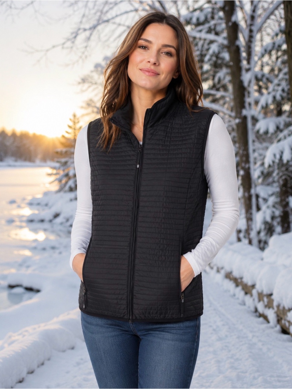 Obermeyer Women’s Black Ski Vest